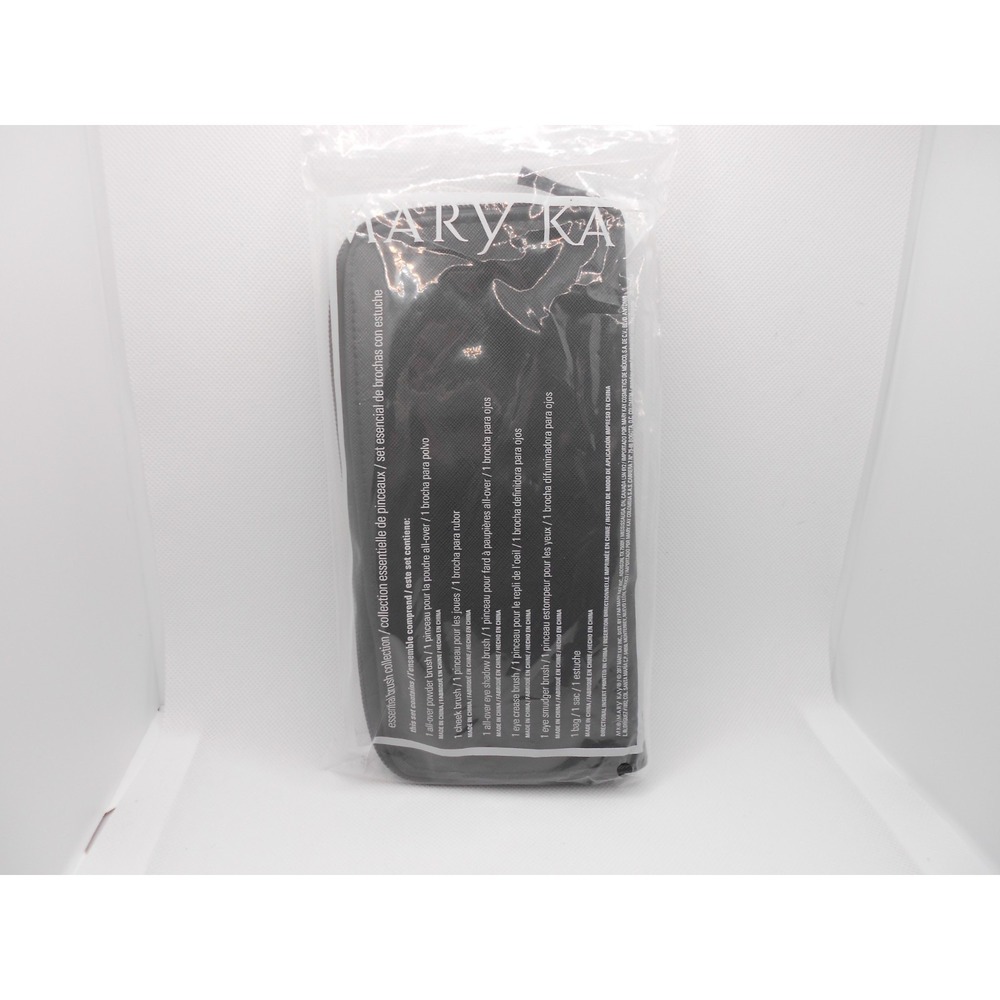 Mary Kay 5 Piece Makeup Brush Set with Zipper Case Sealed 2017